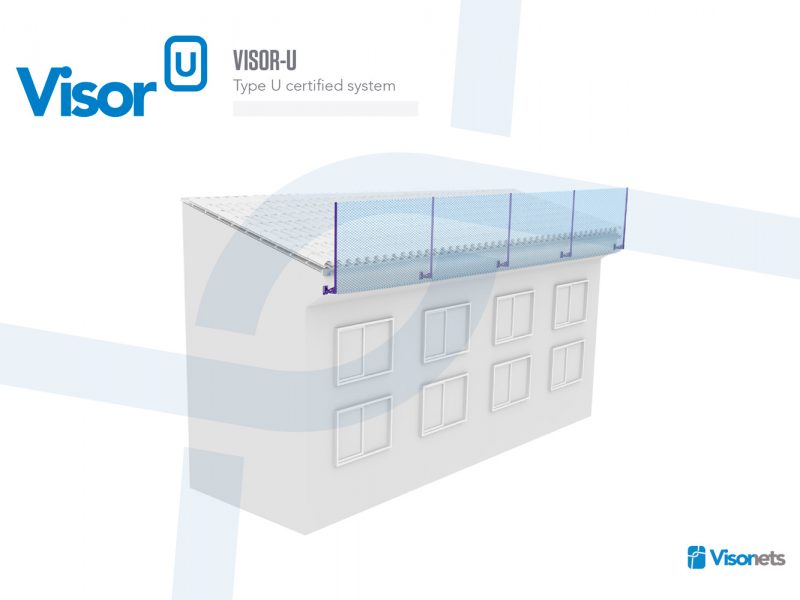 Safety net Type U System – Visor-U